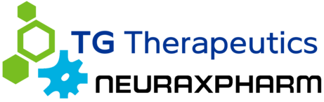 TG Therapeutics und Neuraxpharm Kombilogo